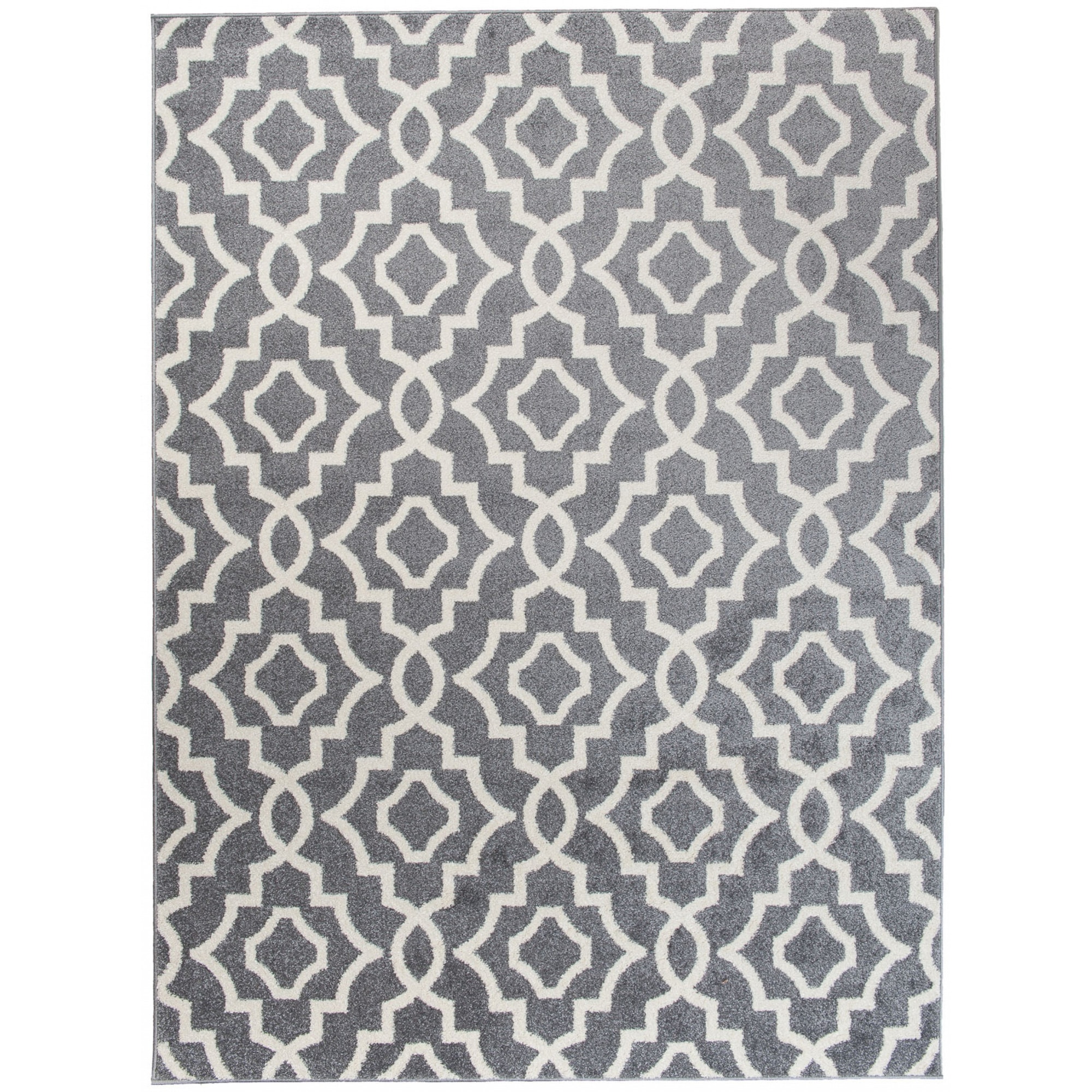 Covor Maroko Modern Short Pile Chemex L894A MAR gri 200x290