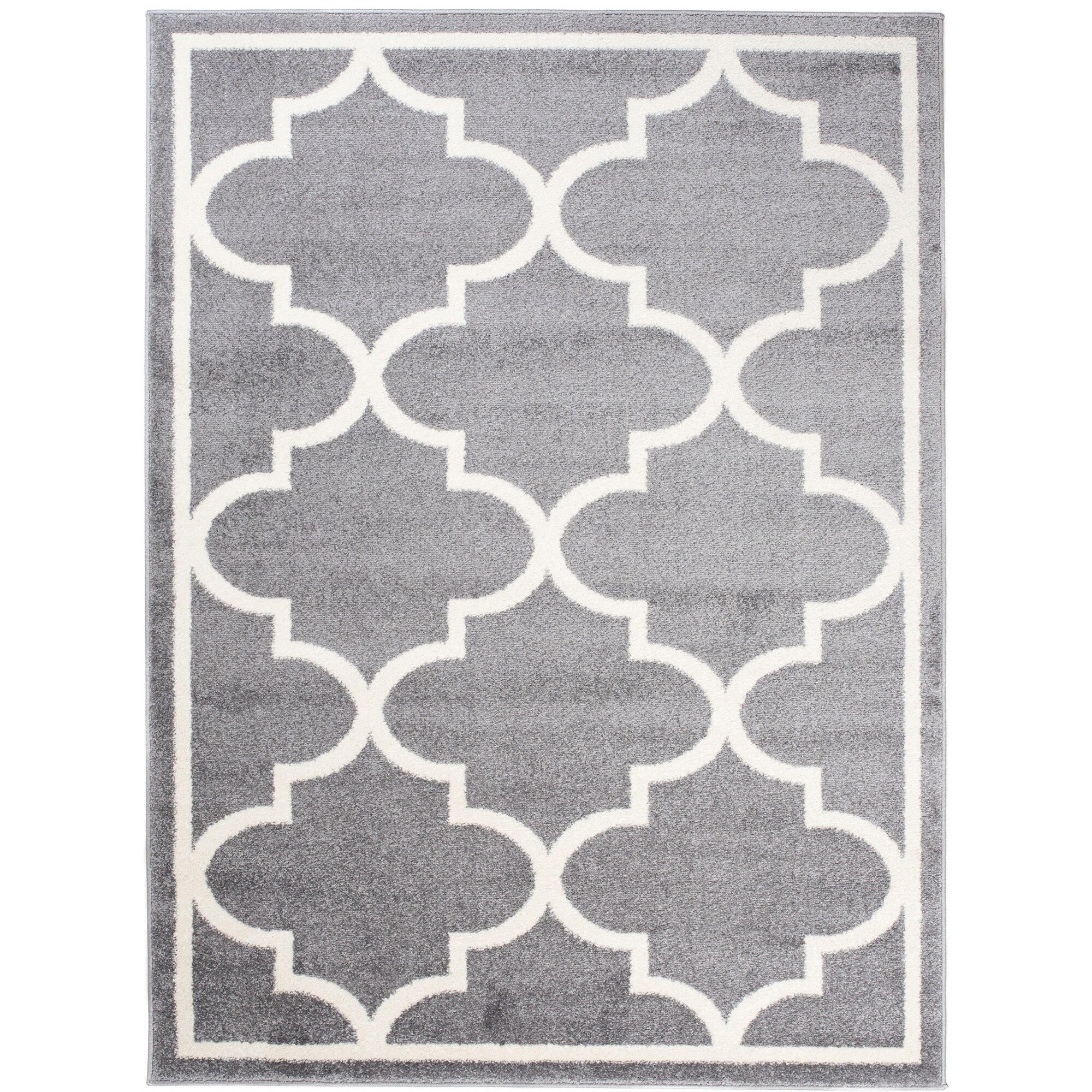Covor Maroko Modern Short Pile Chemex T240C MAR gri 160x220