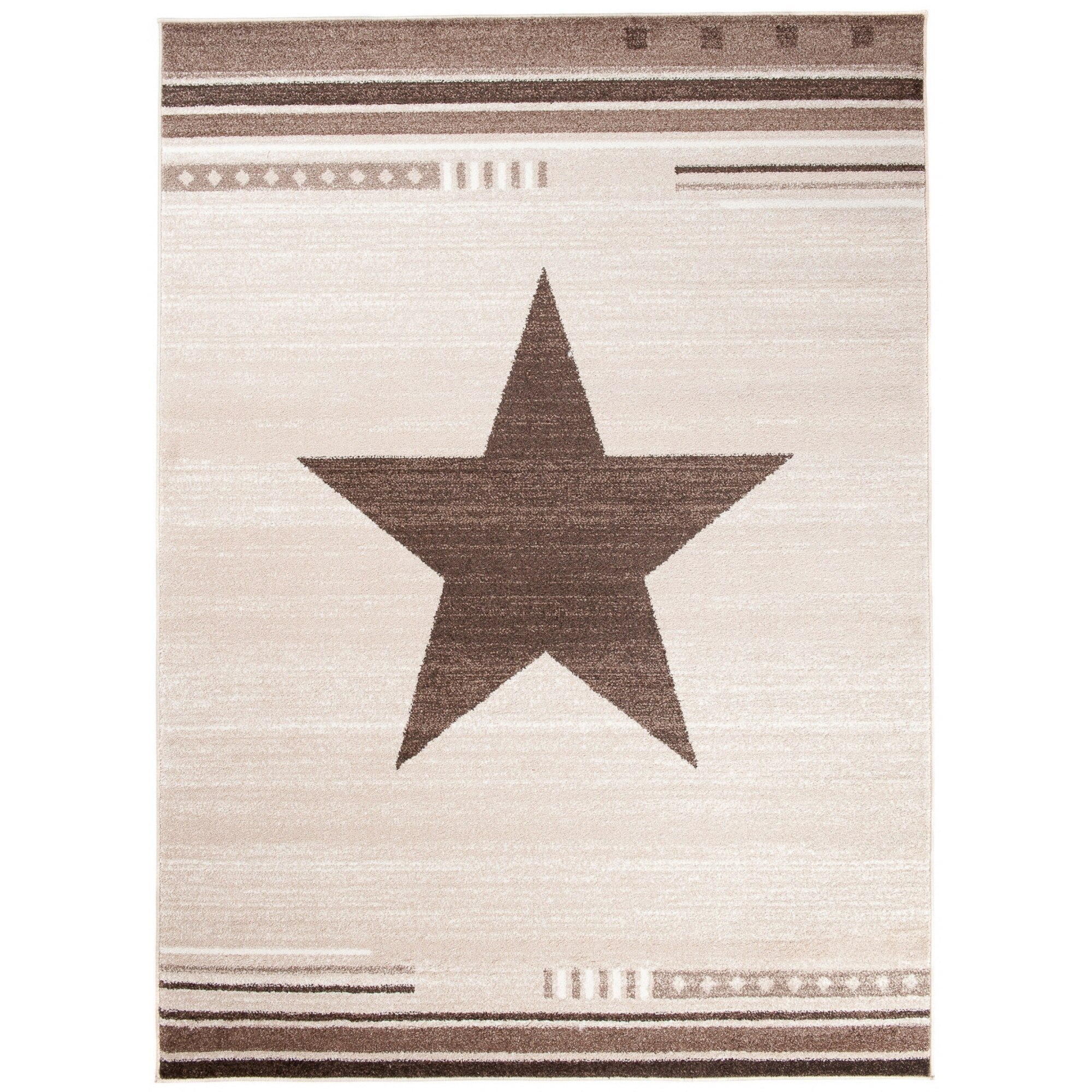 Covor Maroko Modern Short Pile Chemex L916C MAR BRH cremos 160x220