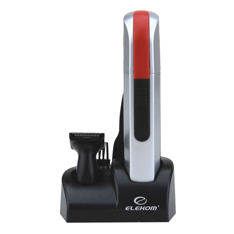 Trimmer pentru fata si corp, Elekom, EK-0152, Accesorii incluse, Gri/Negru