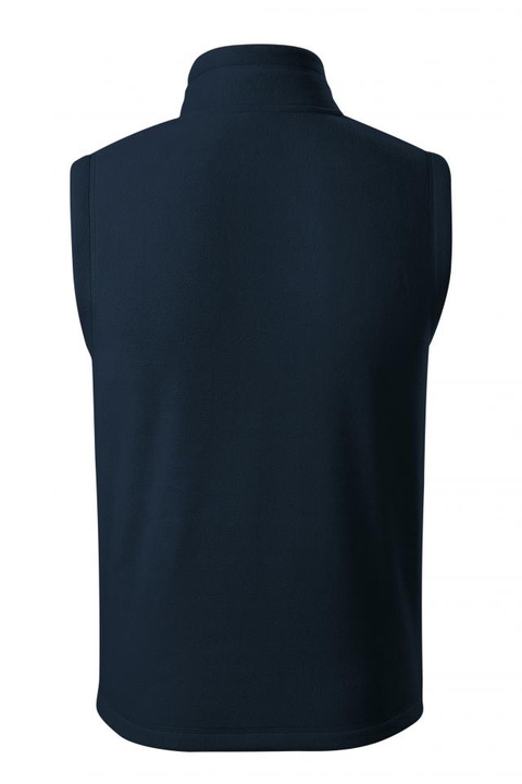 Унисекс поларена жилетка Exit, Син, Размер M