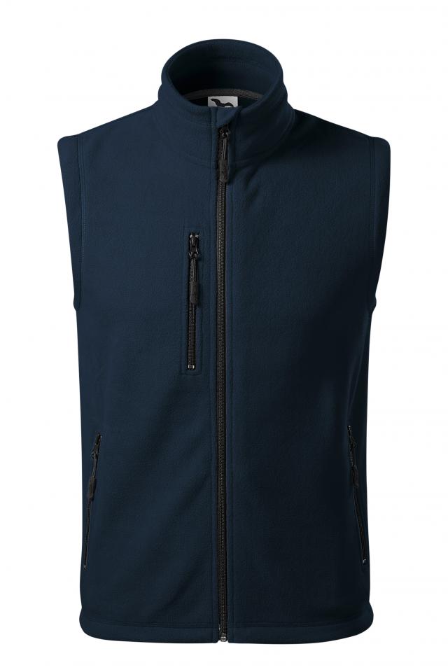 Fleece vesta unisex Exit, Albastru marin