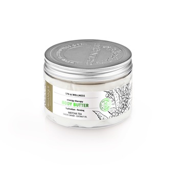 Unt corporal profesional Feel-Up , cu ceai Matcha si caviar verde, Organique 450 ml Unt corporal profesional Feel-Up , cu ceai Matcha si caviar verde, Organique 450 ml