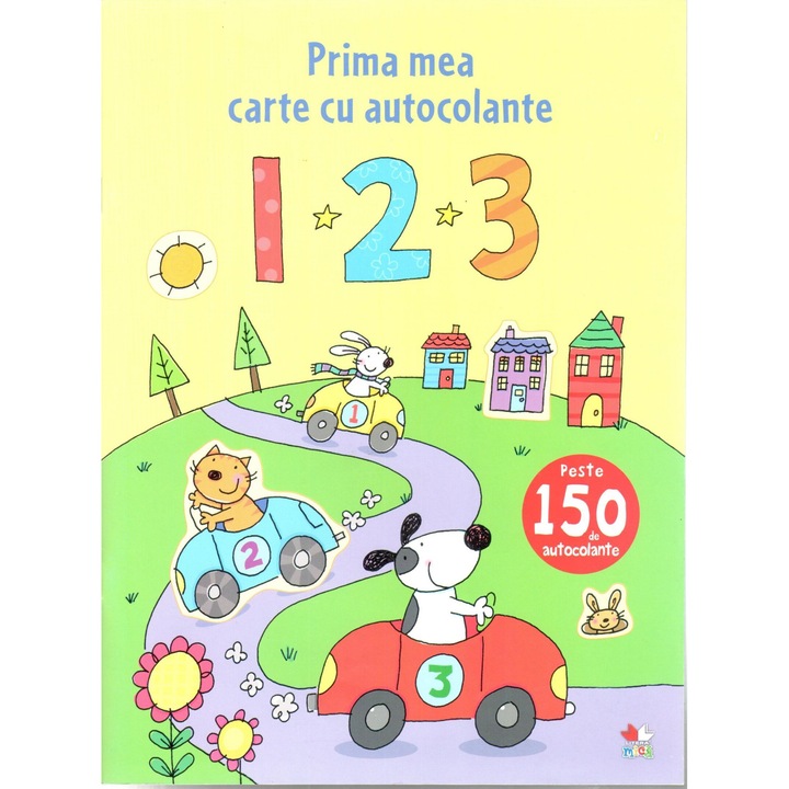 Prima Mea Carte Cu Autocolante. 1 2 3