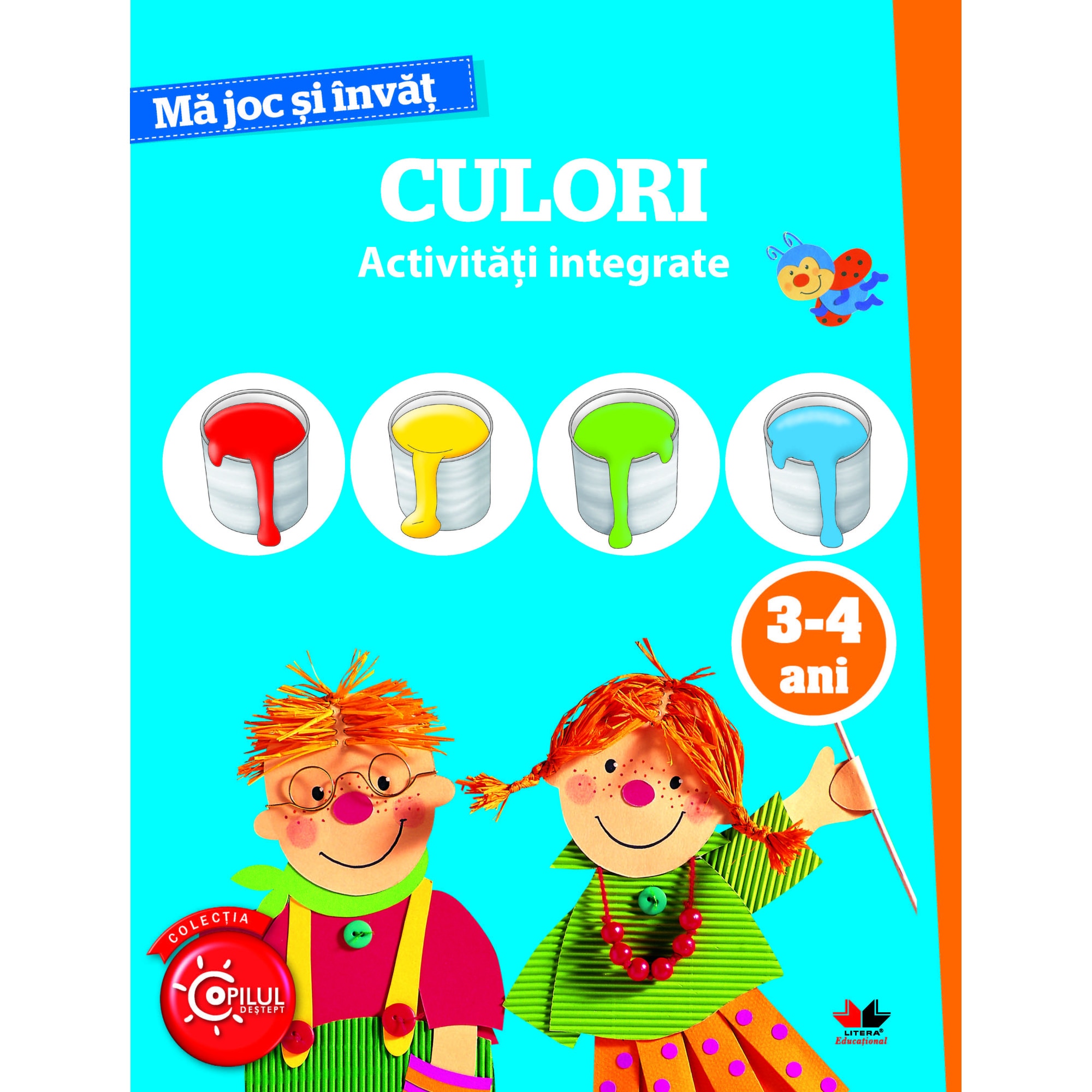 Ma joc si invat. Culori. 3-4 ani