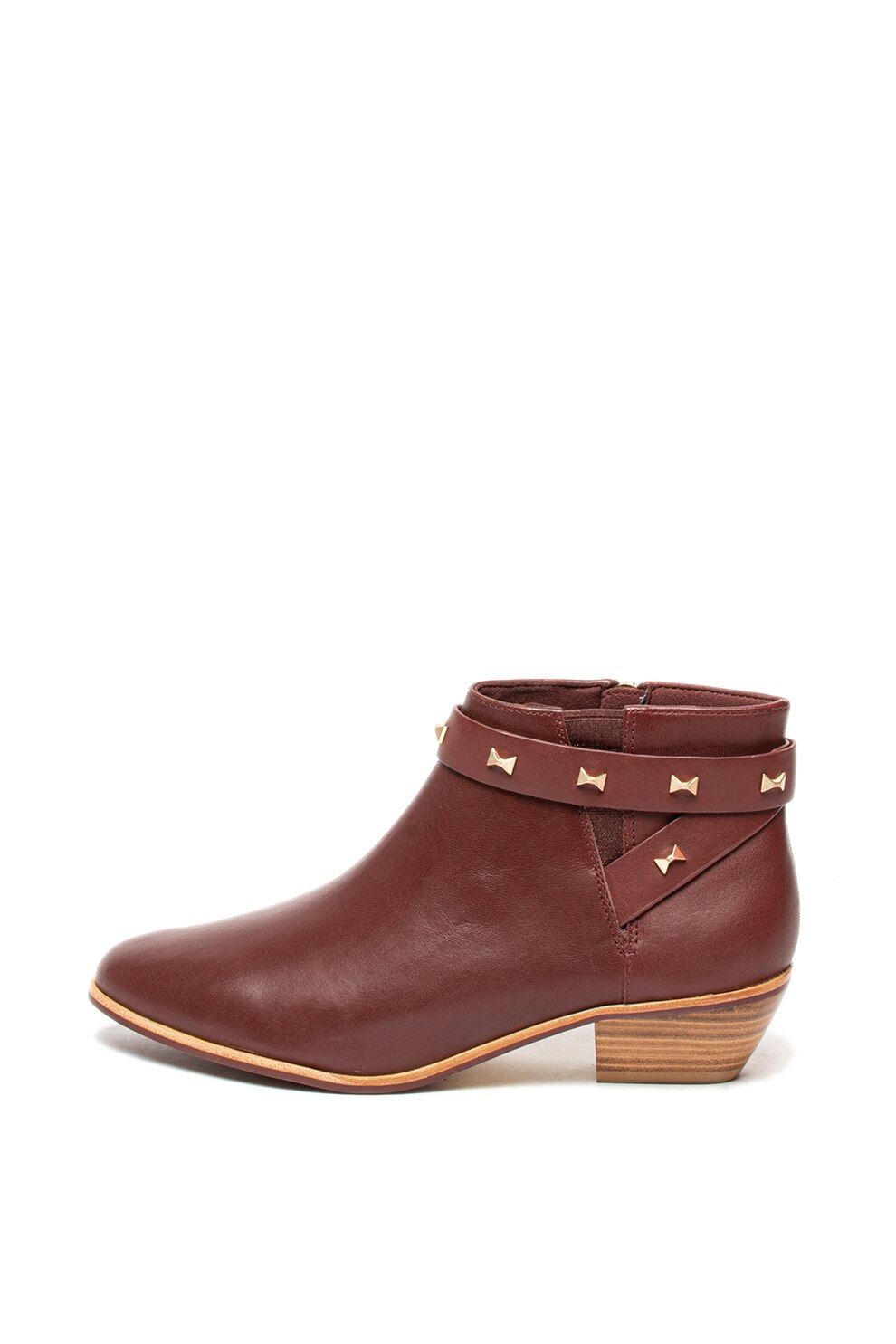 Ted Baker, Ghete Chelsea de piele cu toc cubanez Homada
