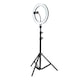 Lampa circulara fotografica Ring Light, 120 x LED SMD, 10 trepte de lumina (lumina rece, calda si neutra) Photo / video / MakeUp cu trepied 210cm inclus, Urban Trends ®