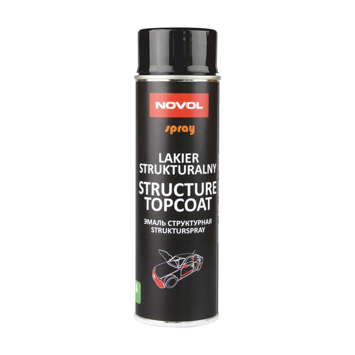 Spray Negru Structurat Novol 500 ml