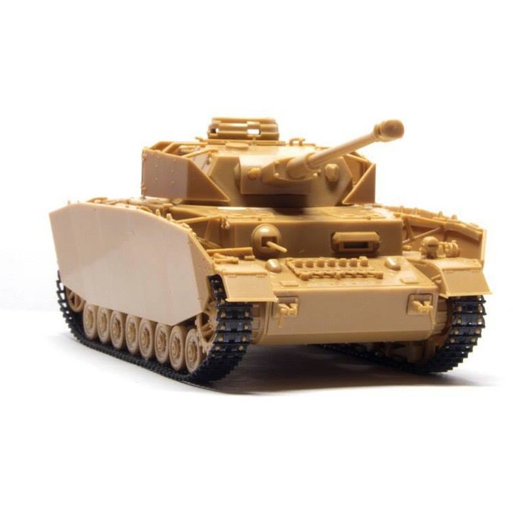 Kit Macheta Militara de construit Zvezda German Medium Tank Panzer IV Ausf.H Sd.Kfz.161/2 +14 ani 1:72 ZVEZ 5017