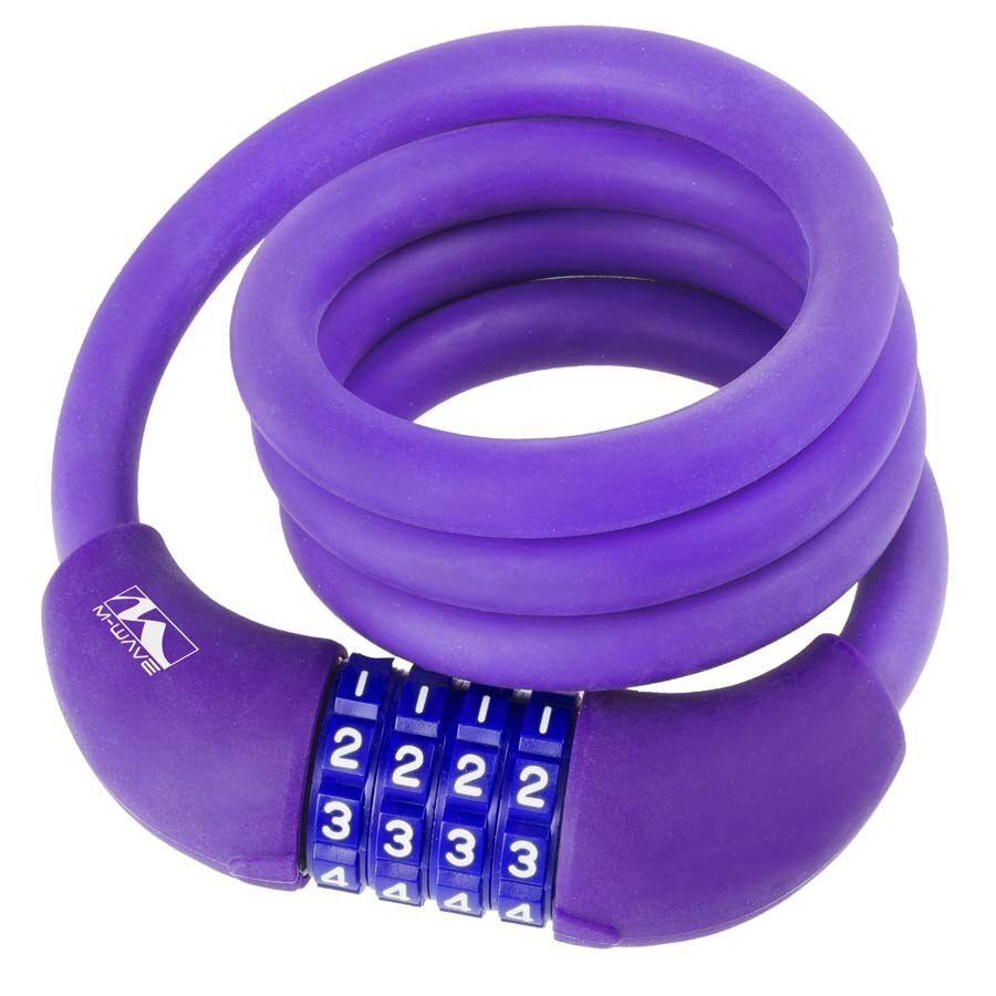 Antifurt cu cifru M-Wave,12x1000 mm,Mov