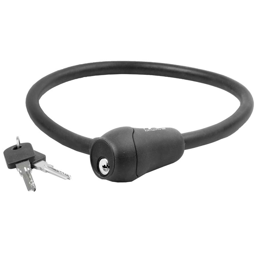 Antifurt cu cheie M-Wave ,12x600 mm , Negru