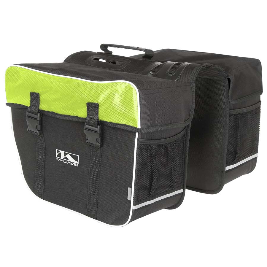 Geanta portbagaj M-Wave, 2 piese,Verde