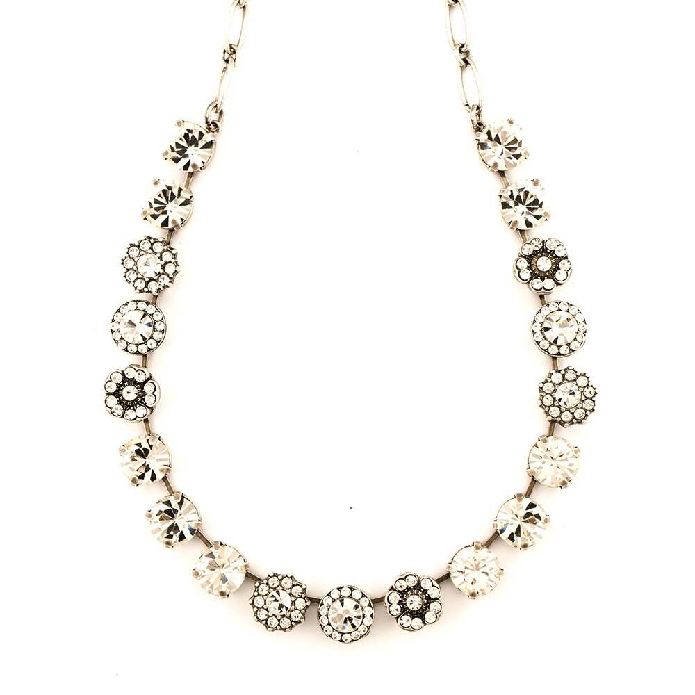 Colier placat cu Argint 925, Cristale, On a Clear Day by Roxannes - Mariana Jewellery, Cristal Transparent 3084-001001SP