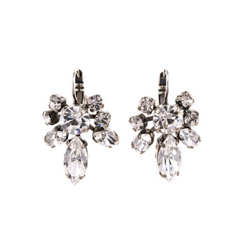 Cercei placati cu Argint 925, Cristale, On a Clear Day by Roxannes - Mariana Jewellery, Cristal Transparent 1150/1-001001SP6 Cercei placati cu Argint 925, Cristale, On a Clear Day by Roxannes - Mariana Jewellery, Cristal Transparent 1150/1-001001SP6