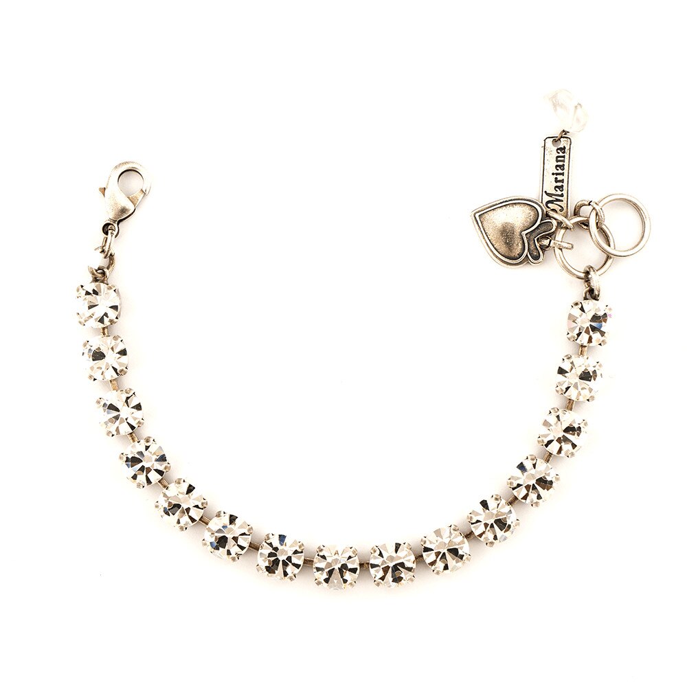 Bratara placata cu Argint 925, Cristale, On a Clear Day by Roxannes - Mariana Jewellery, Cristal Transparent 4252-001SP