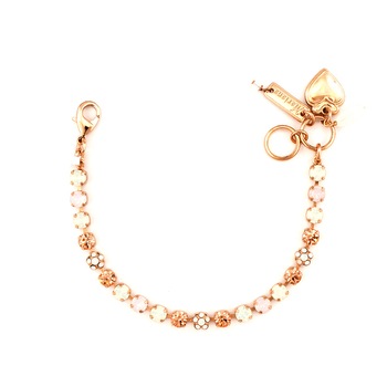 Bratara placata cu Aur roz de 24K, Cristale, Tiara Day by Roxannes - Mariana Jewellery, Alb/Roze 4008-2333RG Bratara placata cu Aur roz de 24K, Cristale, Tiara Day by Roxannes - Mariana Jewellery, Alb/Roze 4008-2333RG