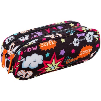 Penar Coolpack CLEVER cu fermoar dublu LED COSMICS 23*9*10cm Penar Coolpack CLEVER cu fermoar dublu LED COSMICS 23*9*10cm