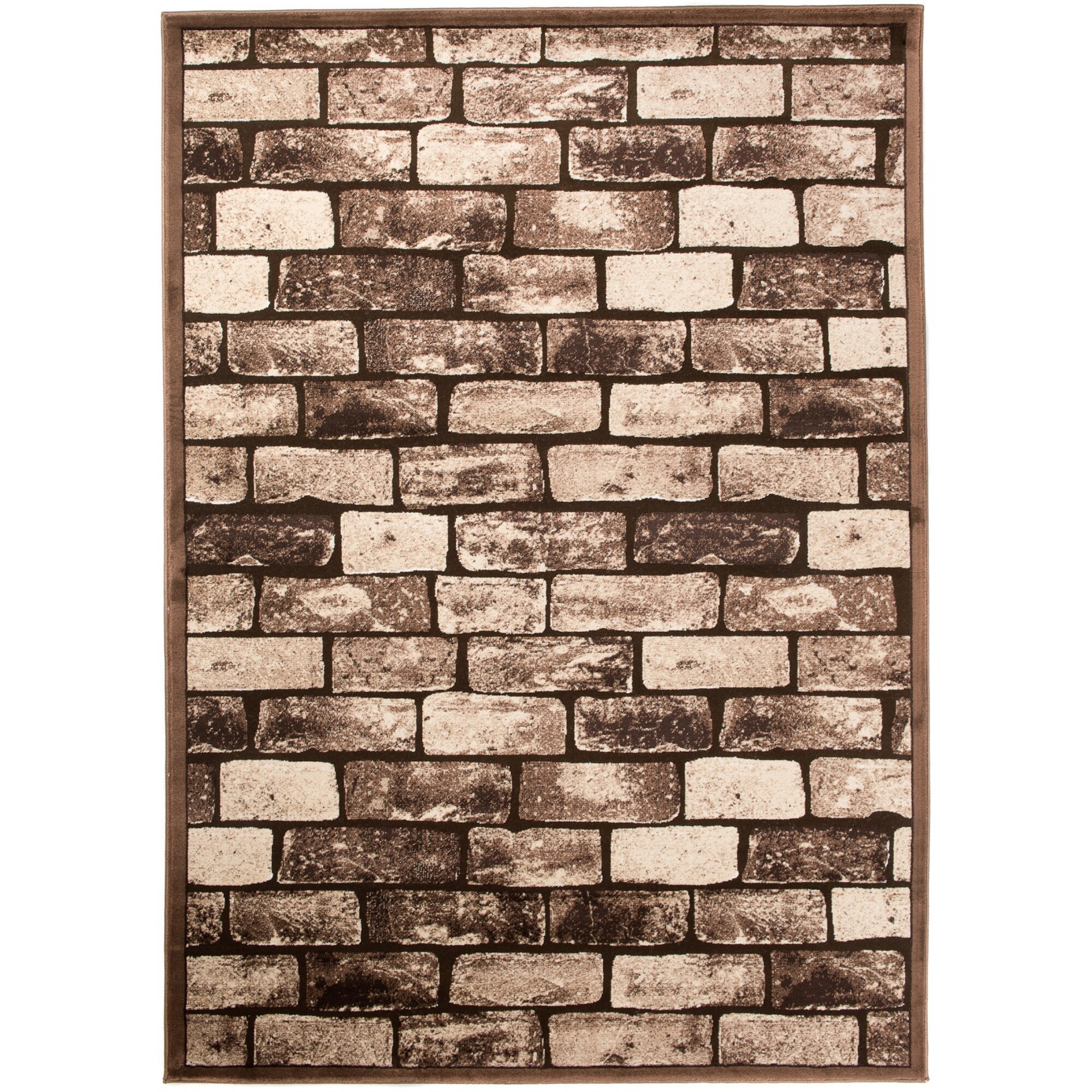 Covor Tango Modern Patchwork Abstract Chemex Z237B BOU maro 200x290