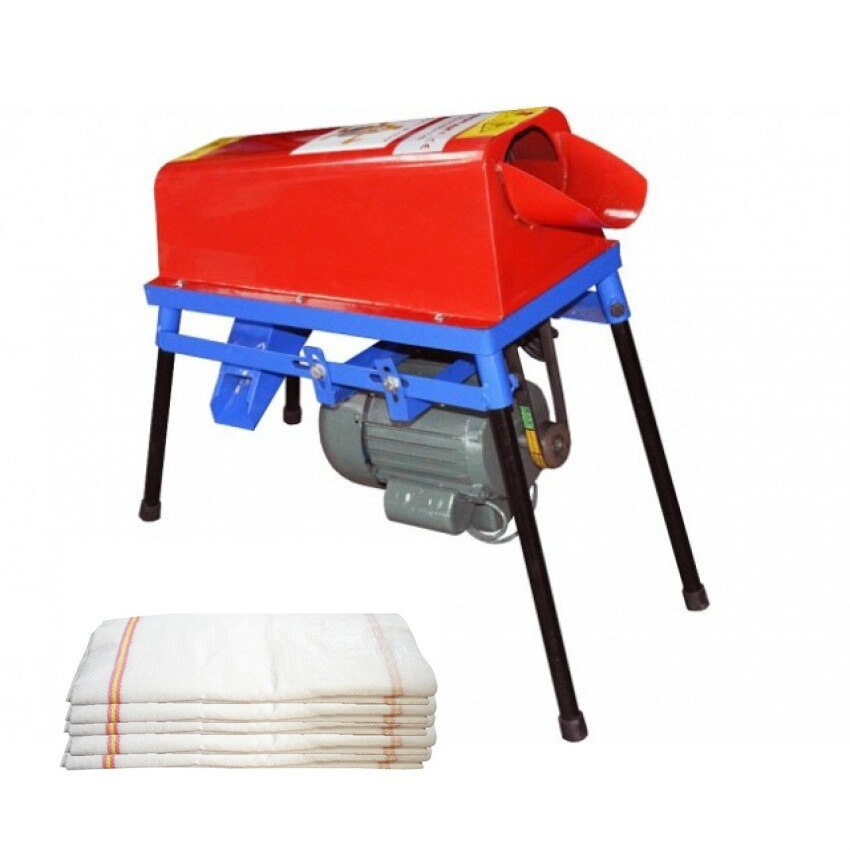 Oferta Promo 2019, Batoza De Curatat Porumb MPN, 1500 W cupru, 3000 Rpm, 300 Kg/h, Plus 5 Saci Rafie