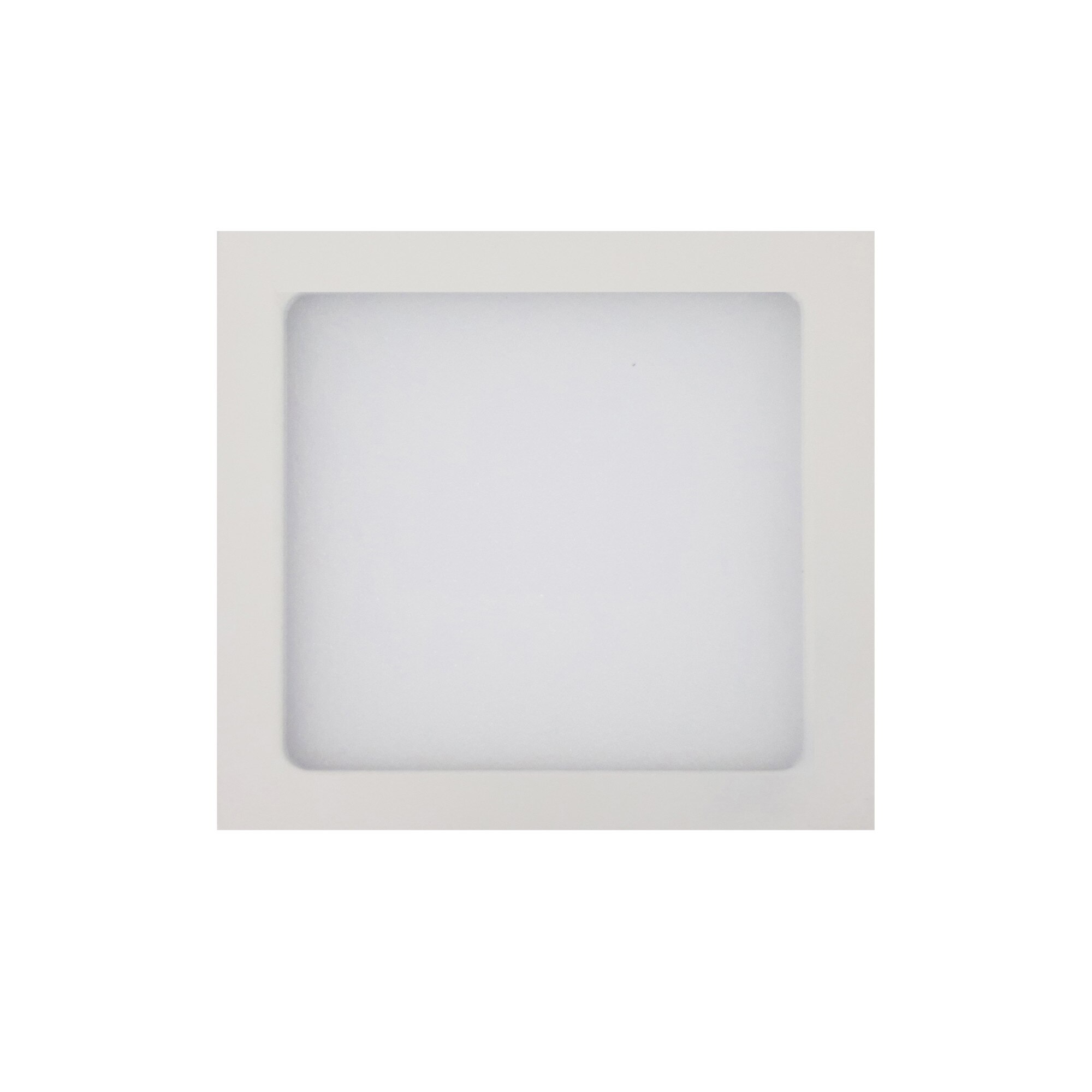 Panou LED de tip Spot, Incastrabil, 15 W, A, 6500K, Patrat, Lumina alba