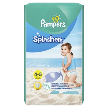 Scutece Pampers Maxi pentru piscina, numarul 4, 11 bucati EVO Scutece Pampers Maxi pentru piscina, numarul 4, 11 bucati EVO