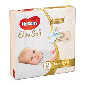 Huggies Elite Soft Подгузники р. 1 (3-5 кг) 100 шт. - Акушерство.Ru