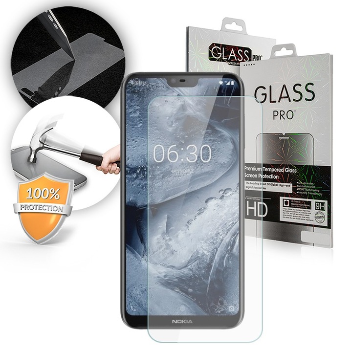 Стъклен протектор ProtectGSM, за Nokia 6 2018
