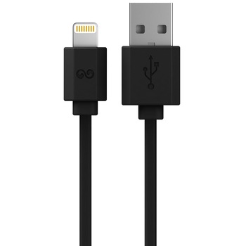 Cablu de date/ de incarcare iWalk Trione, Lightning spre USB, 2М, negru Cablu de date/ de incarcare iWalk Trione, Lightning spre USB, 2М, negru