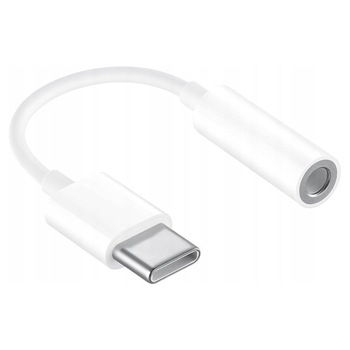 Adaptor audio, USB-C la Jack 3.5mm, Alb Adaptor audio, USB-C la Jack 3.5mm, Alb