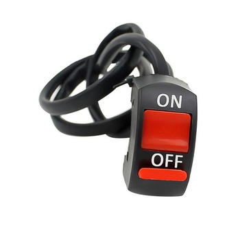 Buton on/off, intrerupator ghidon moto, motocicleta, bicicleta, trotineta electrica, scuter sau Atv - Phuture® Buton on/off, intrerupator ghidon moto, motocicleta, bicicleta, trotineta electrica, scuter sau Atv - Phuture®