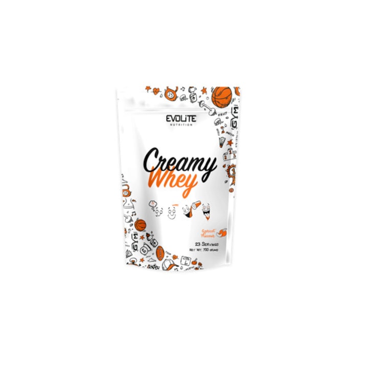 Proteine Evolite, Creamy Whey, 700 g, Caise