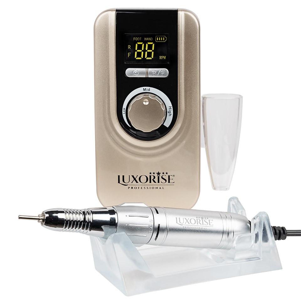 Pila Electrica Portabila Revolution Elite LUXORISE Germania, 35.000 RPM, Gold