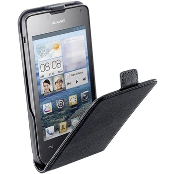 Husa de protectie Cellularline Essential Flip pentru Huawei Ascend Y300, Negru Husa de protectie Cellularline Essential Flip pentru Huawei Ascend Y300, Negru