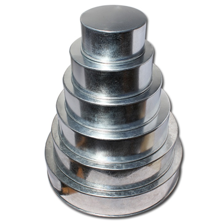 Форми за печене, Кръгли, 6 броя, Lumea Basmelor