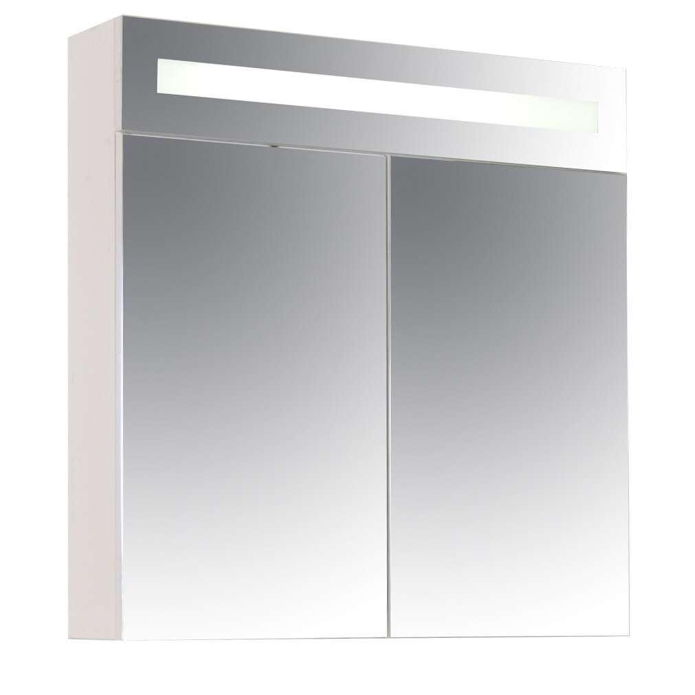 Dulap cu oglinda , Badenmob , seria 030 - 70cm , Alb