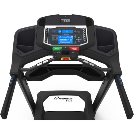 Banda alergare profesionala Nautilus T628, motor 3.5CP, buetooth, greutate maxima utilizator 158 kg