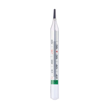 Termometru medical fara mercur EASYCARE® clasic, din sticla Termometru medical fara mercur EASYCARE® clasic, din sticla