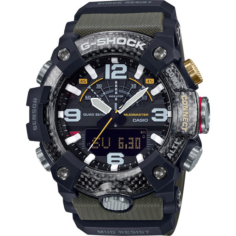 Ceas barbatesc Casio G-Shock GG-B100-1A3ER Quartz Negru, Verde
