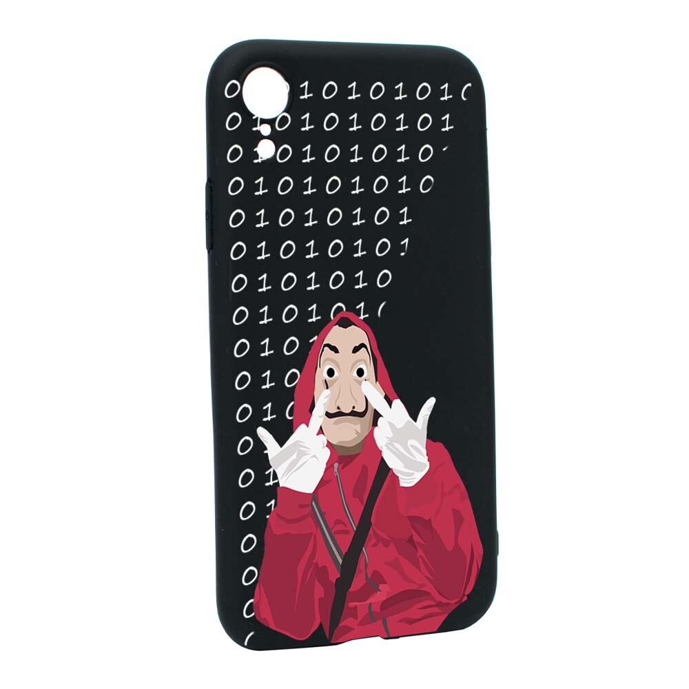 Husa de protectie La Casa de Papel pentru Apple iPhone XR, rezistenta la uzura, anti-alunecare, din silicon Premium, B297