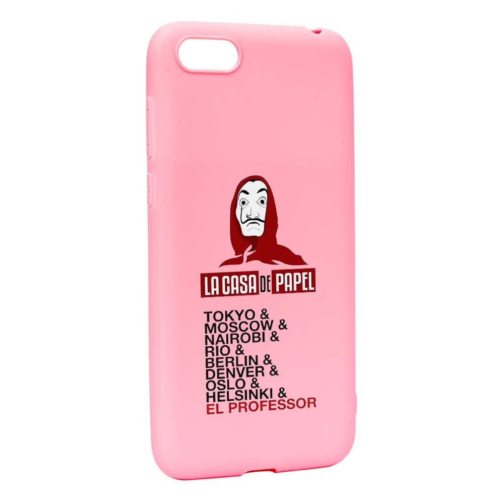 Husa de protectie La Casa de Papel pentru Apple iPhone 6 / 6S, rezistenta la uzura, anti-alunecare, din silicon Premium, P296