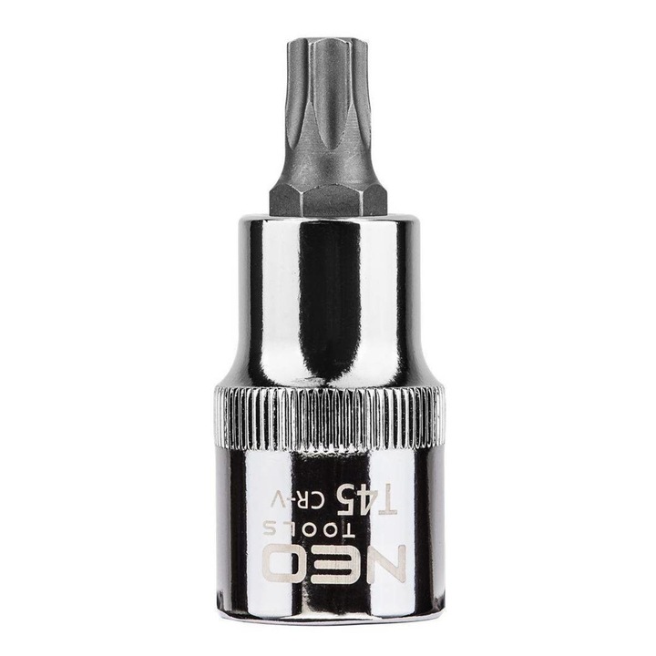Tubulara 1/2" cu antrenor bit torx, T45 x 55 mm, Neo 08-755