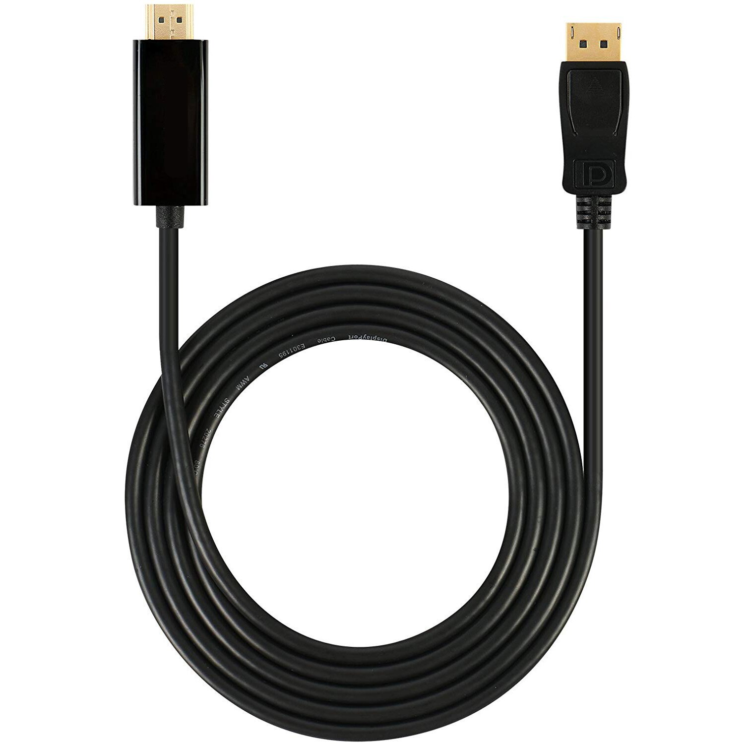 Cablu DisplayPort - HDMI, 3 metri, Calitate superioara, Tip tata-tata