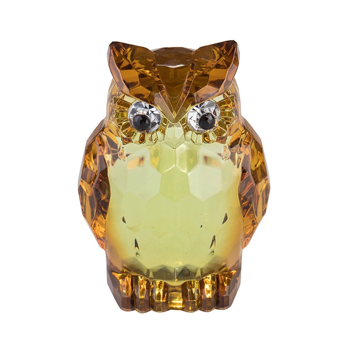 Фигурка бухалче Димс-92 AL414, Кафява, 8.5 см