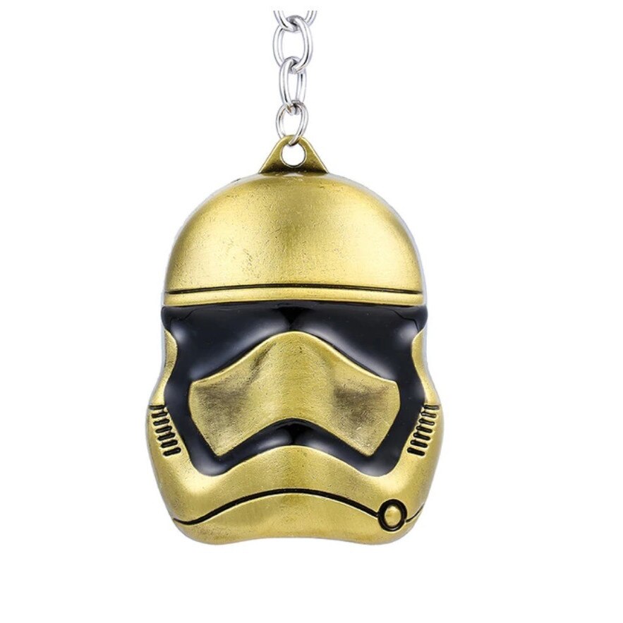 Breloc Helmet Stormtrooper, colectia Star Wars, bronz