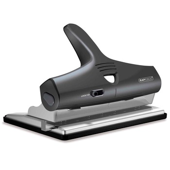 Perforator ajustabil ALU (2, 3 & 4 gauri ) - 32 coli, negru Perforator ajustabil ALU (2, 3 & 4 gauri ) - 32 coli, negru