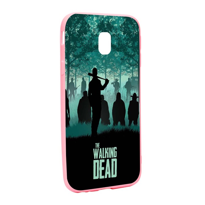 Защитен калъф The Walking Dead за Samsung Galaxy J7 2018 Устойчив на износване противоплъзгащ премиум силикон P300