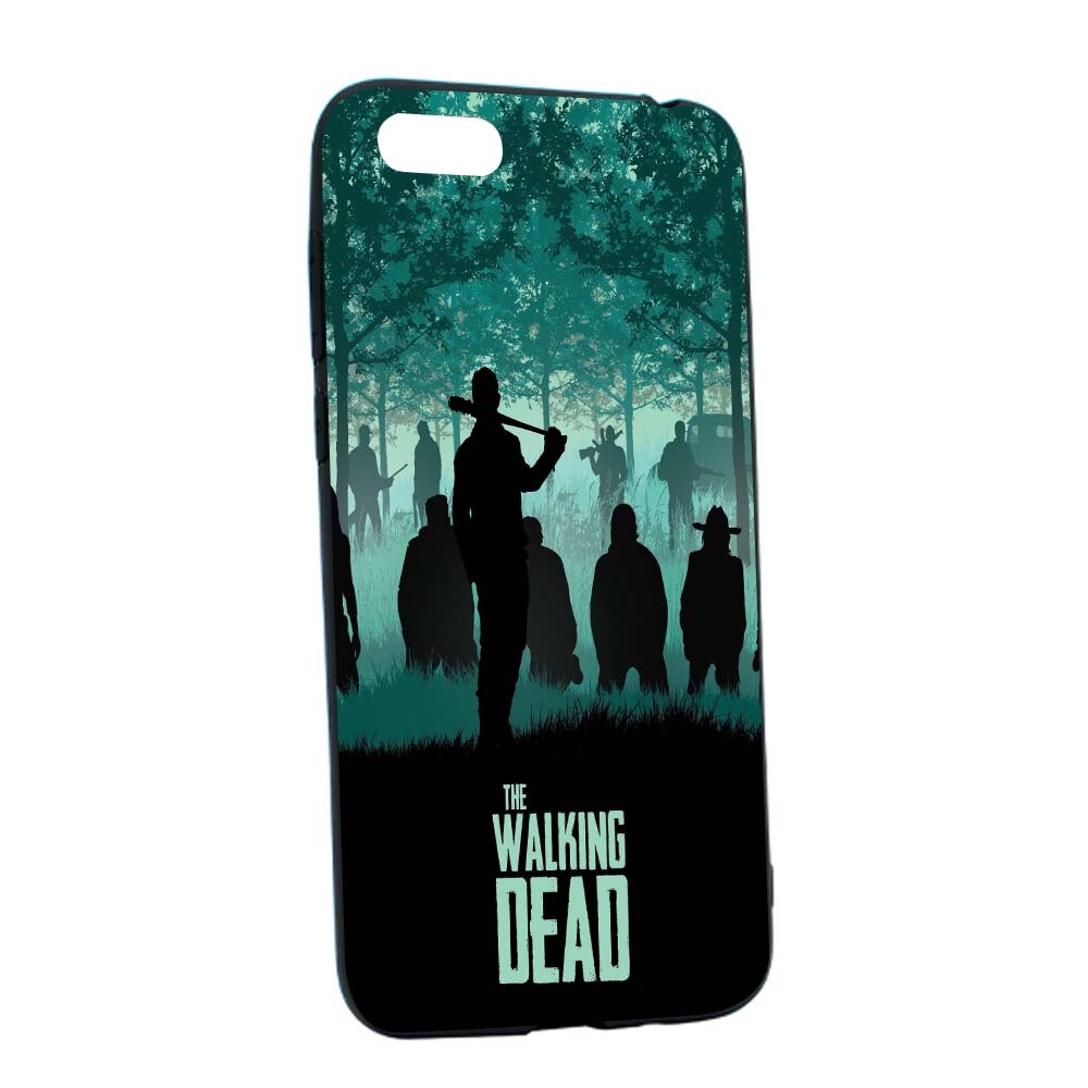 Husa de protectie The Walking Dead pentru Apple iPhone 7 / 8, rezistenta la uzura, anti-alunecare, din silicon Premium, B300