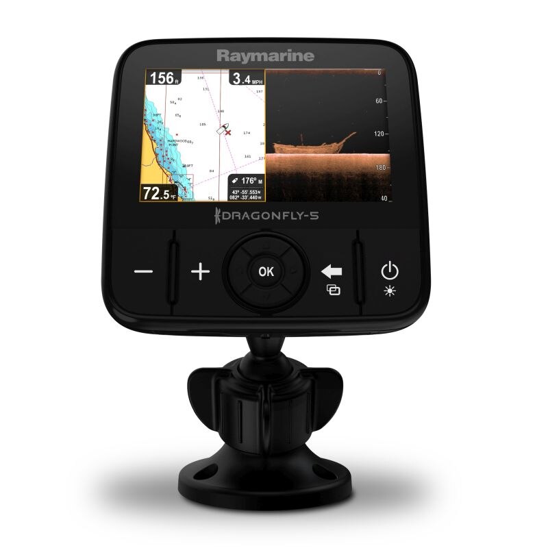 Raymarine Dragonfly 5 PRO combo GPS / sonar CHIRP & DownVision