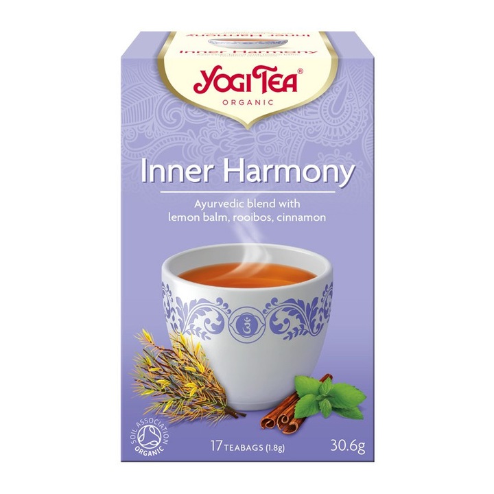 Органичен чай за вътрешна хармония Yogi Tea, 30.6гр
