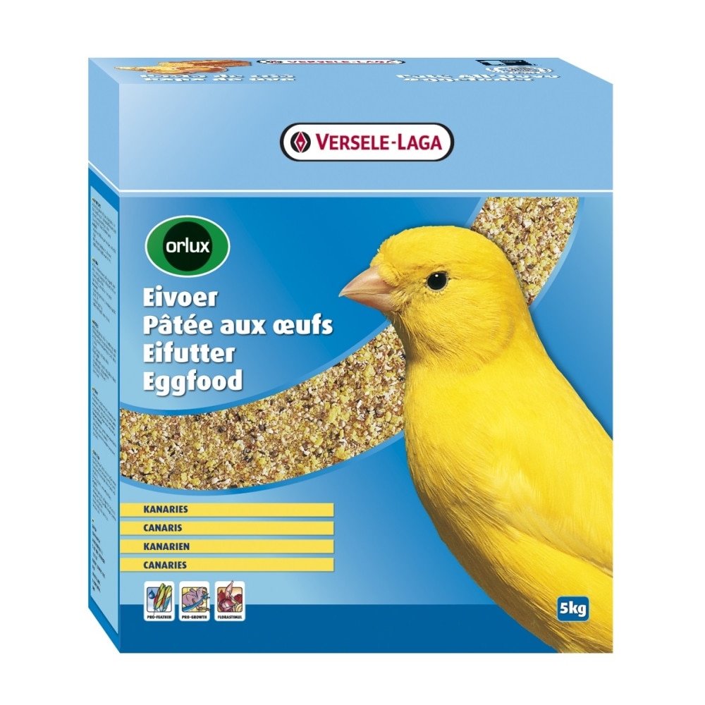 Hrana umeda Orlux Canary Eggfood Dry, Versele Laga , 5kg